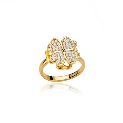 Stainless Steel Rings for Women Gold Color Couple Heart Ring 2025 Trend New in Wedding Aesthetic Luxury Jewelry Anillos Mujer