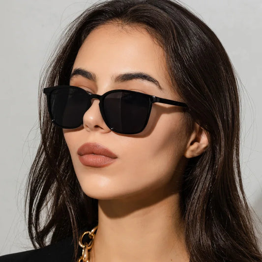 Fashion Vintage Square Sunglasses for Women Brand Designer Luxury Mirror Sun Glasses Retro Female Shades Sunglasses Ladies