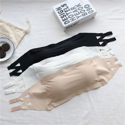  Sous-vêtements - lingerie bustier bandeau 1 Pièce sans bretelles