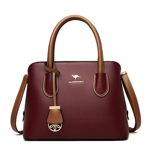 Sacs à main de luxe en cuir à 2 couches - Grande capacité - Haute qualité
